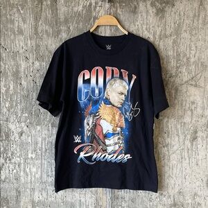 WWE Men's Cody Rhodes Bootleg T-Shirt Size M In Black